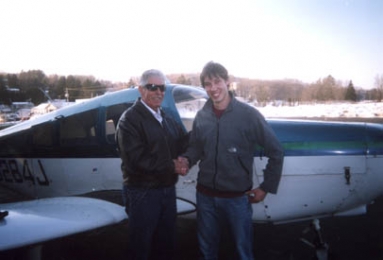 Another pilot earns his license at Norwich airport
