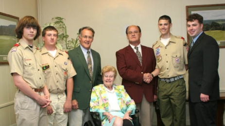 Boy Scouts honor Citizen of the Year