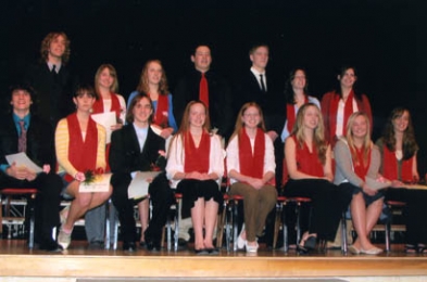 Oxford inducts new members into Honor Society