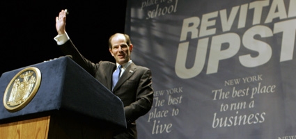 Spitzer unveils plan for revitalizing upstate
