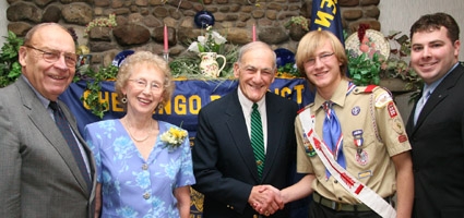 Benenatis named Distinguished Citizens at Scouts dinner