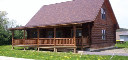 Sherburne Historic Society dedicates new cabin at Heritage Day