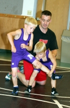 Y hosts Champions Wrestling Clinic