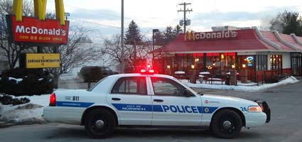 Fast food burglar caught just as fast