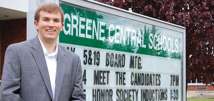 Recent grad tries for seat on Greene school board