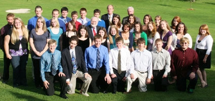 Students recognized at Honors Banquet