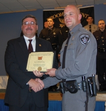 O'Hara graduates police academy