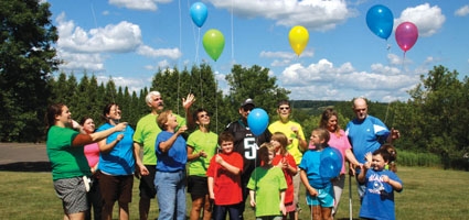 Balloon lift-off ends Hospice bereavement camp