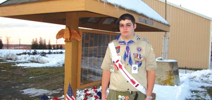 Schultheis earns Eagle Scout award
