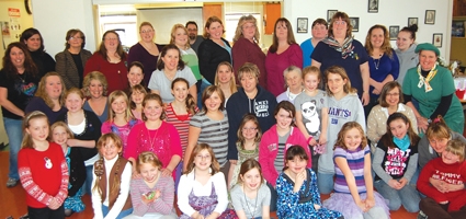 Girl Scouts celebrate with Mother/Daughter Tea