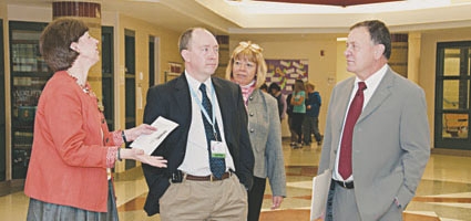 Congressman Hanna meets with Bassett School-Based Health Officials