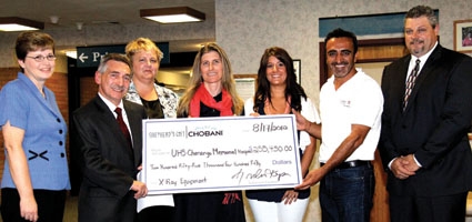 Chobani makes donation to CMH