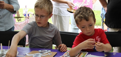 Children explore their artistic side at Colorscape