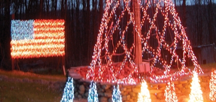 Sherburne Christmas light show benefits child with rare genetic disorder