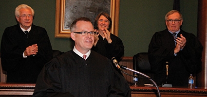 Judge Revoir sworn in
