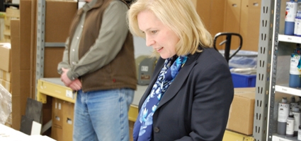 Gillibrand Advocates For Manufacturing At Golden Artist 