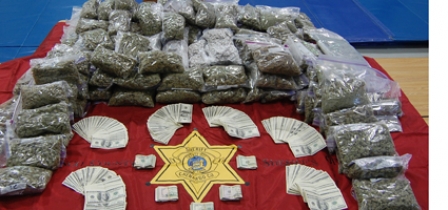 Sheriff's Office confiscates more than 100 pounds of marijuana