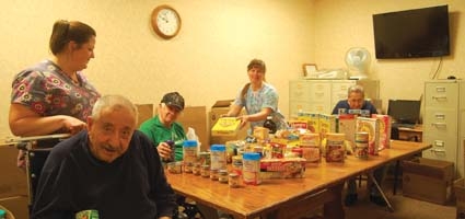 NYS Veterans’ Home holds successful first-ever March Madness Food Drive