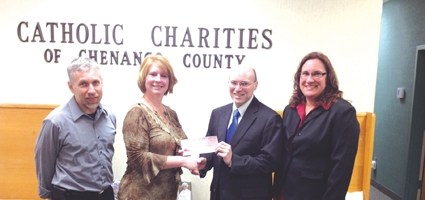 NBT donates to Catholic Charities