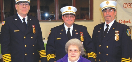 Oxford Fire holds annual banquet