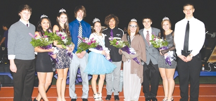 Norwich Homecoming court 2014