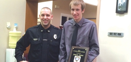 High School senior and  off-duty OPD officer go above and beyond