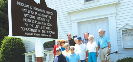 New sign recognizes Rockdale Church on National Historic Register
