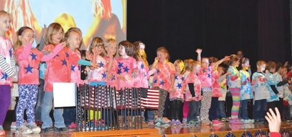 UV Elementary applauds ‘heroes’ at Vets Day celebration