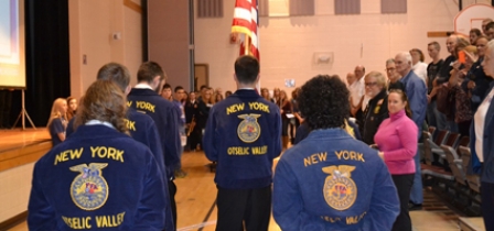 OV students salute veterans in annual ceremony