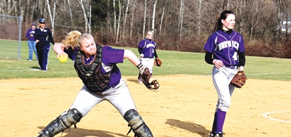 Softball records one hit on opening day to star pitcher
