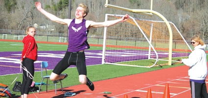 Tornado boys and girls Track and Field down the visiting Warriors