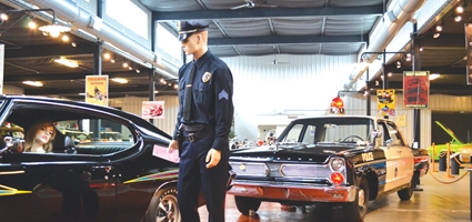 Calling all cars: NECCM opens new police and muscle car exhibit