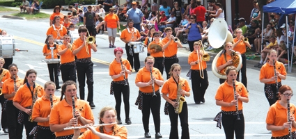Photos from Saturday’s Sherburne Pageant of Bands