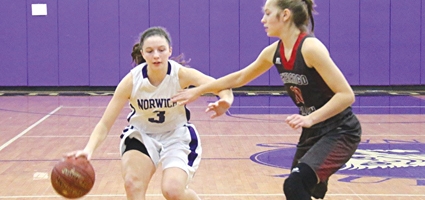 Two in a row for the Norwich girls basketball team