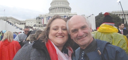 Local couple describes their experience at Trump's inauguration