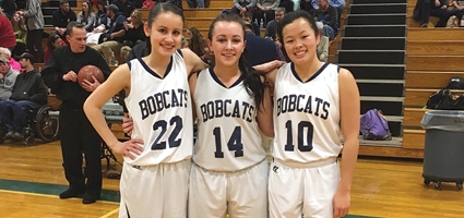 Lady Bobcats swat the Hornets to complete perfect regular season