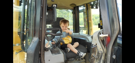 Tykes delighted at second annual Touch-a-Truck cont'd