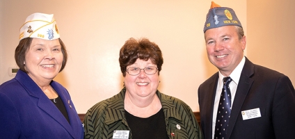 State American Legion Officials visit Chenango County on Monday
