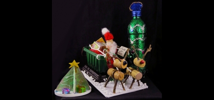 Fourteenth annual recycled holiday ornament contest winners
