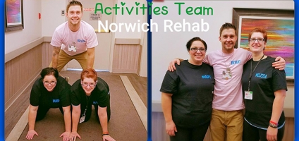 Norwich Rehabilitation recognizes staff for National Activities Professionals Week 