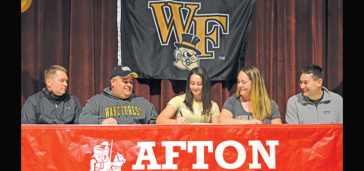Official Business: Afton Field Hockey Standout Signs Letter To Play D-I