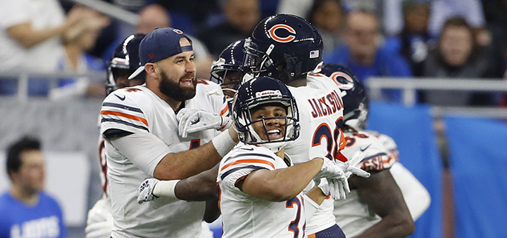 Chase Daniel  fills in, leads Bears to 23-16 win over Lions