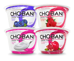 Chobani Yogurt Graphic