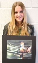 Oxford High School art student wins state, national awards