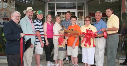 Ives Cream cuts ribbon on downtown store
