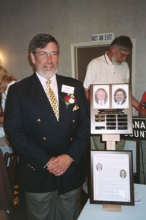 Stevens receives Marshman-Hall award