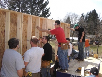 BOCES carpentry students wrap-up at Habitat for Humanity