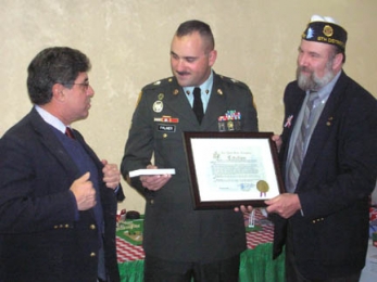 Iraq Vet Honored On His Return Home