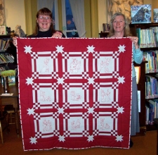Quilt Donated To Benefit Oxford Library Expansion