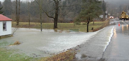 Wednesday’s rain causes creeks, river to rise